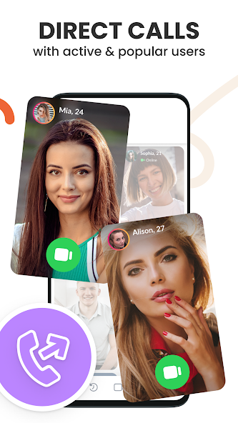 Olive Video Chat: Find Friends 1.9.5 APK + Mod (Unlimited money) untuk android