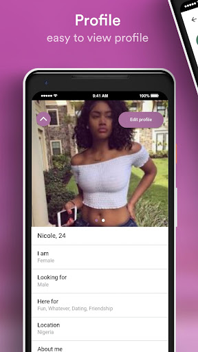 Android application Nigerian Dating - Flirt & Chat screenshort