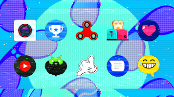 screenshot of Glitch Icon Pack