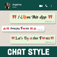 Chat Style for whatsapp Fonts