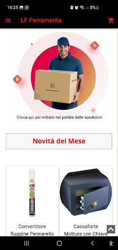 LF Ferramenta Online Screen 2