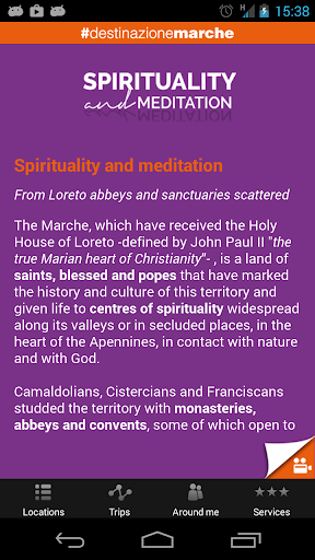 Android application Spirituality and meditation screenshort