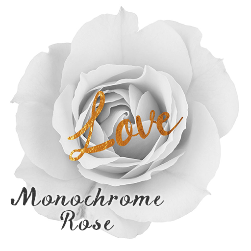 Cool wallpaper-Monochrome Rose logo