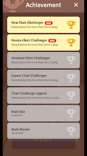 Chair Challenge Screenshot