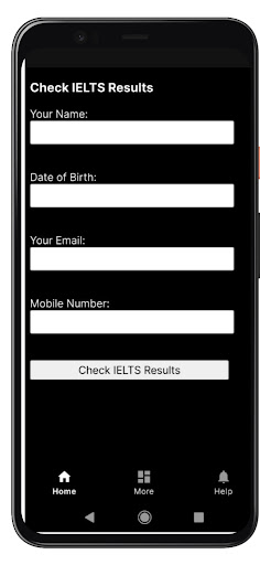 IELTS Exam Results 2023 Screen 2