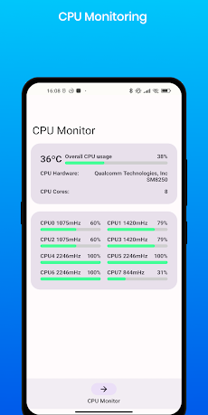 CPU Monitorのおすすめ画像2