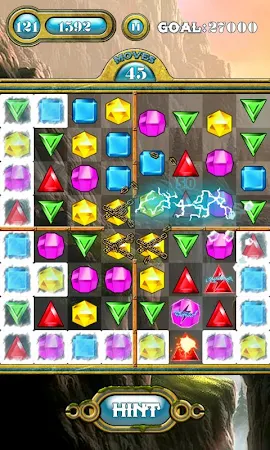 Game screenshot драгоценных камней Jewels hack