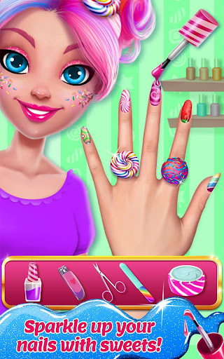 Candy Makeup Beauty Game - Sweet Salon Makeover  screenshots 8