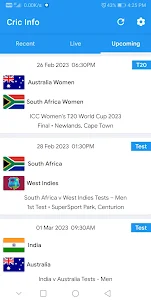 CricInfo - Live Cricket Scores
