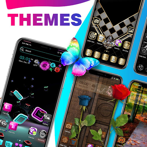Android application V Launcher 3D Theme & HD Wallp screenshort