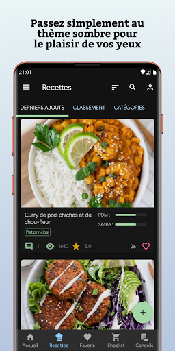 Cook&Lift - Recettes fitness Screenshot 3 - AppWisp.com