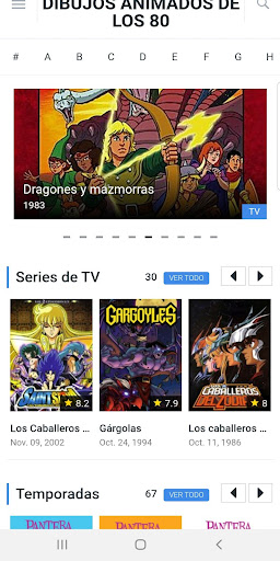 Dibujos animados de los 80