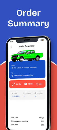 Pick App Transportation Screen 3