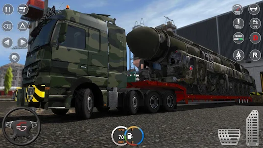Truck driving Army Games 3D