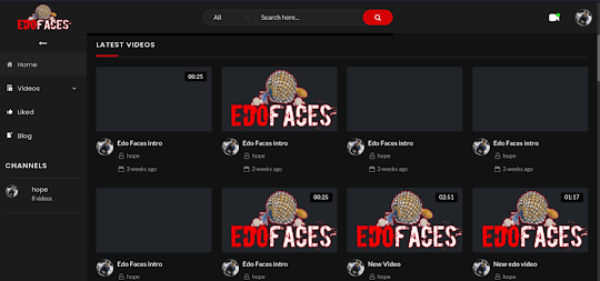 EdoFaces - Streaming Platform
