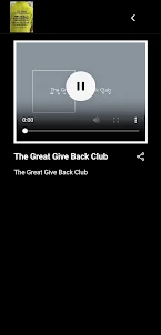 The Great Give Back Club