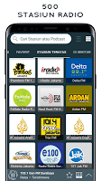 screenshot of Radio Streaming Indonesia