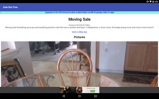 Sale Bot Free Garage Sale Bot