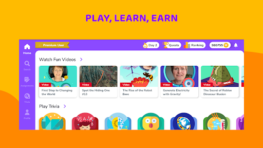 Vista previa de la aplicación