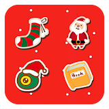 Merry Christmas Deer Theme icon