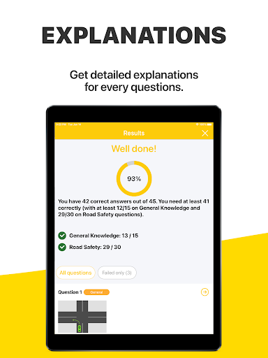 Screenshot of Driver Knowledge Test NSW 2025