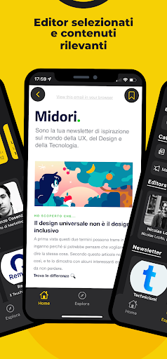 MINDIT Informazione di valore Screen 3