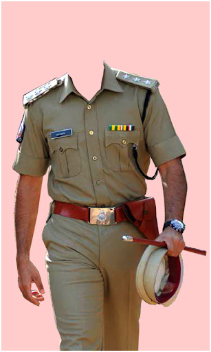 Android application Men Police Uniform Photo Suit screenshort