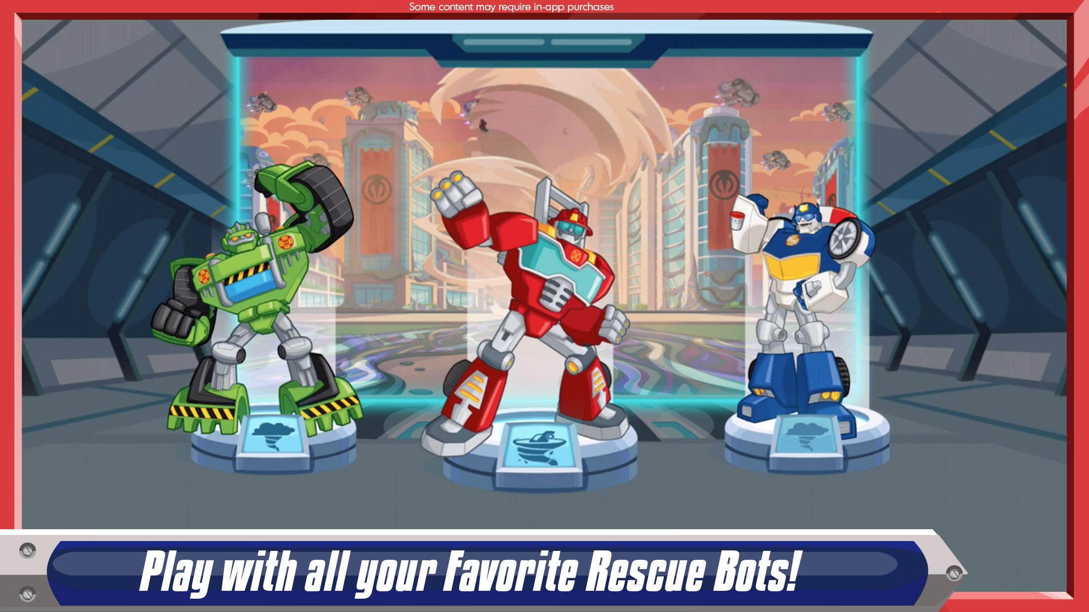 Android application Transformers Rescue Bots: Dash screenshort