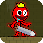 Cover Image of Télécharger Red Stickman : Animation contre Stickman Fighting  APK