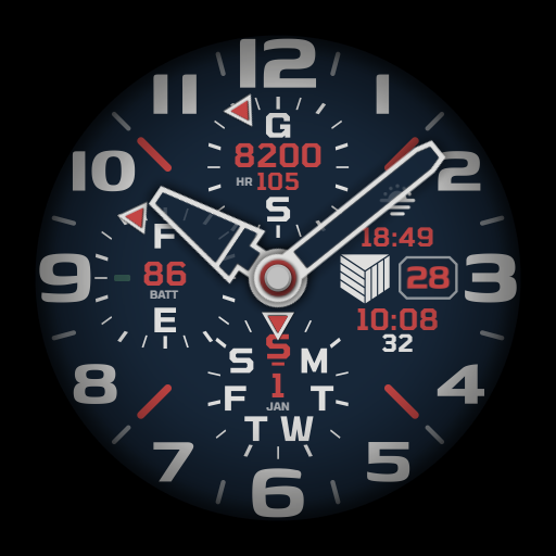 IWF AllNew ModernPro watchface logo