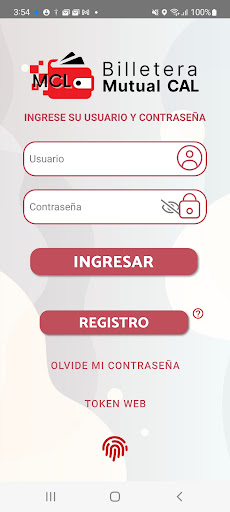 Billetera Mutual CAL Screen 2