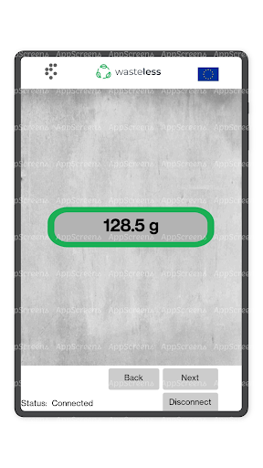 Wasteless scale app