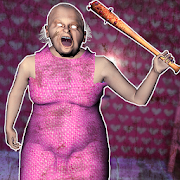 Scary Pink Lady Granny: Barbie Scary Mod 2020
