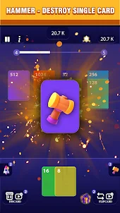 2048 Card merger - puzzle game