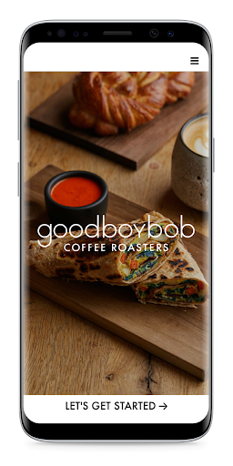 Android application goodboybob coffee roasters screenshort