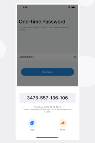 Android application Code Unlock screenshort