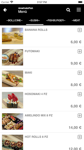 Amelindo Sushi Screen 2
