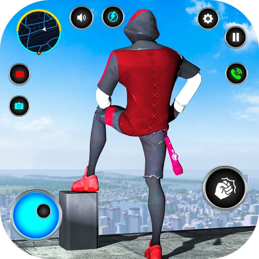 Spider Fighter Man Game 3d logo