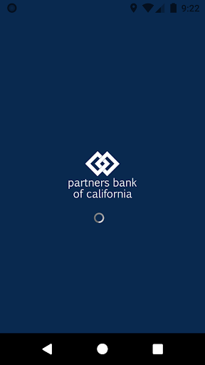Android application Partners Bank Business Banking screenshort
