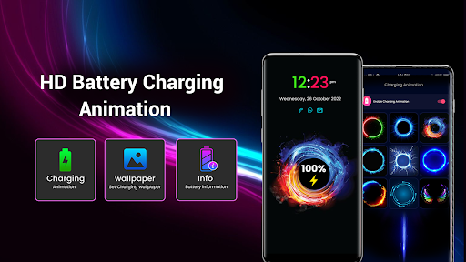 3D Battery Charging Animation 22