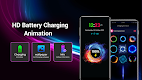 screenshot of 3D Battery Charging Animation