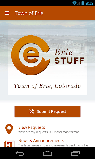 Android application Erie Stuff screenshort