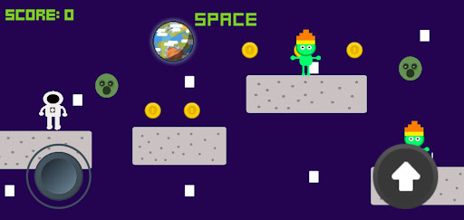 Android application Planets of Space screenshort