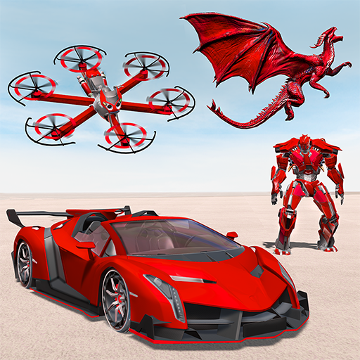 520 Dragon Robot Car Game Mod Apk Unlimited Money  Latest