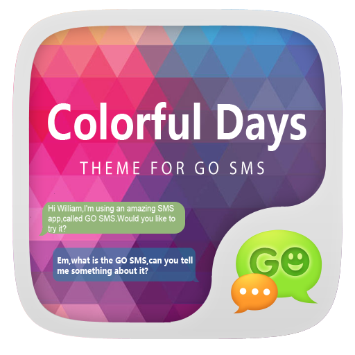 GO SMS PRO COLORFULDAYS THEME logo