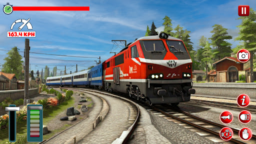 City Metro train Rail Game Screen 2