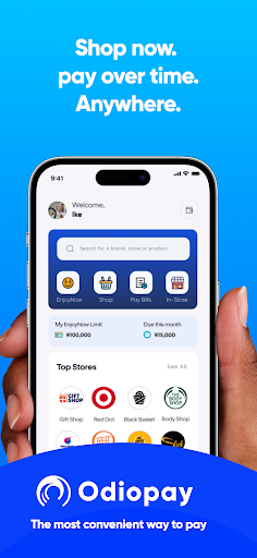 Android application Odiopay - Buy Now. Pay Later screenshort