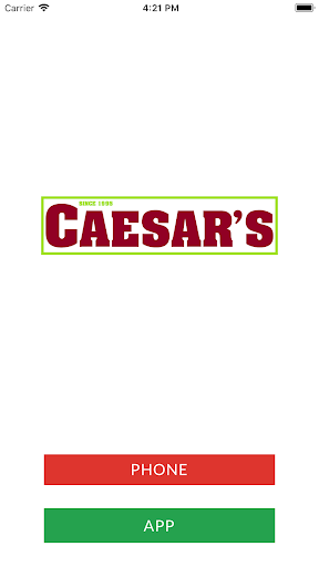 Android application Caesars Pizza & Kebab NR2 screenshort