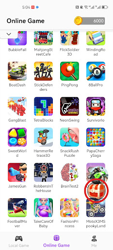 Android application Fun Play screenshort