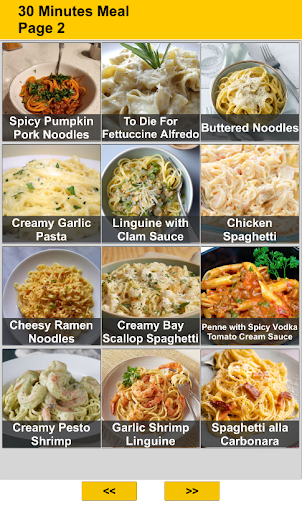 30 Minutes Meal Recipes Screen 2